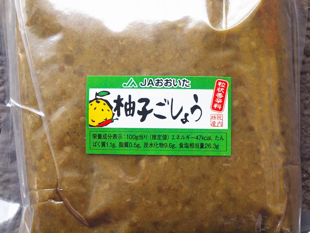 Перец юдзу Юдзу гошо Коммерческое использование 1 кг JA Oita Префектура Оита Сельскохозяйственный кооператив Юдзу гошо Домашняя острая приправа Специя от